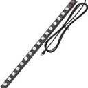 16 Outlet Surge Protector Metal Power Strip, 1800J Mountable Power Outlet, Heavy Duty Workshop Metal Power Strip for Commercial, Industrial, School and Home,15A 125V 1875W (6FT)