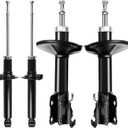ECCPP Shocks Struts Front Rear Shocks Absorbers Struts for 1995-1997 for Toyota Paseo,1995-1998 for Toyota Tercel 333209 333210 341191-4pcs shocks