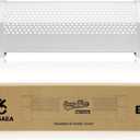 Original 3FT Baseboard Heater Covers for Home, Easy Free Base Pro Series Galvanized Steel Baseboard Radiator Covers with End Caps Replacement for Hydronic Hot-Water Systems
