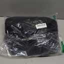 BITSEACOCO Women Deluxe Witch Dress Costume, Vintage Embroidered Renaissance Gothic Hooded Vampire Gown Dress Cosplay (Large, Black)