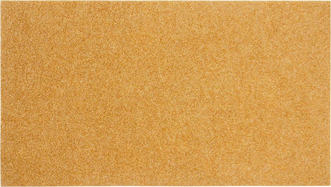 KAF Home Eco Coir Non-Shed Synthetic Doormat, Heavy-Duty, Weather Resistant, Non-Slip PVC Backing, 17 by 30 Inches, Natural