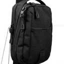 Magnetic Crossbody Sling Bag for Men & Women | Golf, Gym & Travel | Water Resistant Nylon
