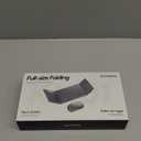 Foldable Keyboard and Mouse, Samsers Folding Bluetooth Keyboard Combo, 2.4G + BT5.0 x 2, Full-Size Portable Travel Keyboard & USB-C Rechargeable Wireless Mouse for iOS Android Windows Mac OS