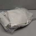 100% Blackout Shield Linen Blackout Curtains for Bedroom 120 Inches Long, Back Tab/Rod Pocket Living Room Drapes, Thermal Insulated Blackout Curtains 2 Panels Set, 50" W x 120" L,Cream