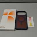 TORRAS Stronger Magnetic & Shockproof for iPhone 17 Pro Max Case, Fit for MagSafe, Mil-Grade Drop Protection, Camera Control, DIY Button, Slim for iPhone 17 Pro Max Phone Case Translucent Deep Blue