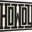 QIYFFBN Framed Funky Big Howdy Canvas Wall Art Western Modern Decor Black and White Southwestern Country Ranch Sign Picture Print Minimalism Trendy Farmhouse Living Room Art(24x36in Framed) (36L" x 24W")
