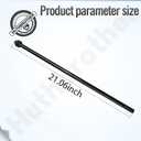 738-05078 5/8 Steering Rod Shaft & 941-04124 Hex Flange Bearing for MTD