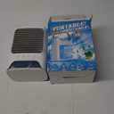 Portable Air Conditioner, 650ML Evaporative Personal Air Cooler Fan with 2 Cool Misting, 3 Speeds, 2~6h Timer & 7 Night Light, Small Air Conditioner Humidifier Portable Fan for Bedroom Office Camping