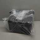 IRIS USA File Box with Lid File Organizer for Letter File w/Organizer-Lid, Plastic Mobile Filing Organizer, Water Resistant Document Box, Portable File Box with Handle, Secure Buckle, Lockable, Black