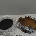 10.6Lazy Susan Organizer for Cabinet,11.8 Inch Height Adjustable Spice Rack Turntable,Rotating Lazy Susan for Table Top,Kitchen Countertop,Dining Table (10.6Inch1 Tier)