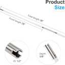 38 Manual Crank Handle for Fifth Wheel Landing Gear, Fifth Wheel Jack Handle, Trailer Jack Foldable Handle
