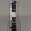 Titanium Band Compatible with Samsung Galaxy Watch 7 40mm 44mm/Galaxy Watch 6 Classic 43mm 47mm/Galaxy Watch 5 Pro 45mm/Galaxy Watch 4 Classic 46mm, No Gaps 20mm Business Titanium Watch Band (Black)