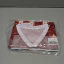 Oversized Jersey Shirts for Women Shirts Y2K Number Graphic Jerseys V Neck Cute Streetwear Tee Tops (Red, XL)
