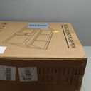 Clear Acrylic Dog Playpen Indoor, Puppy Cat Small Pet Play Pen, Pet Cat Playpen for Rabbits, Dog Fence Crate Kennel Whelping Cage (Black, 8 Panel)