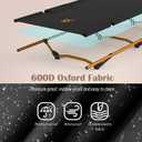 G2 Foldable Camping Cot, Durable Travel Tent Cot, Ultralight for Backpacking, Summer Hiking, Mountaineering, Max Loading Capacity 264lb, Easy to use for Woman & Man, Comes with Storage Bag, Black with Side Pocket