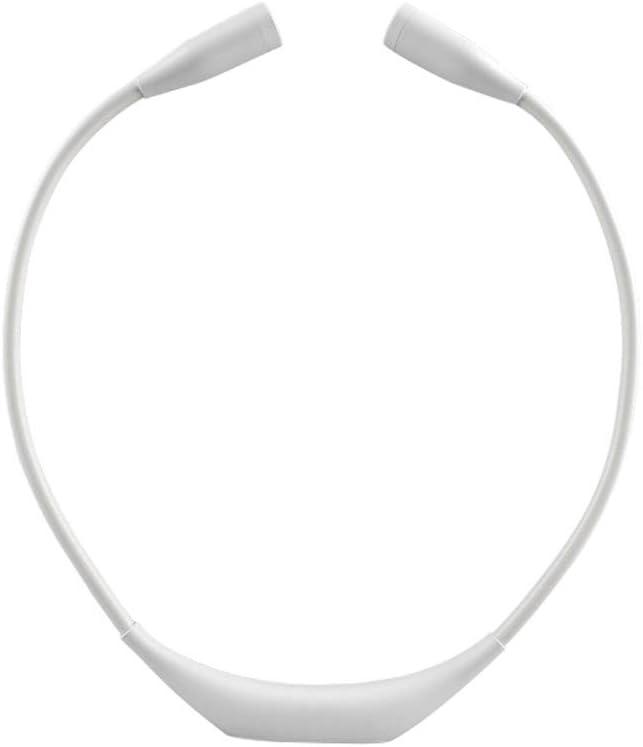 Neck Reading Light, Reading Book Light, 3 Colors, 3 Brightness Levels Portable Battery Operated Flexible USB Hands Free Small Booklight Led Lamp for Bed at Night Knitting Camping White