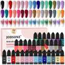 JODSONE 32 Colors Airbrush Gel Nail Polish Kit, No-Dilution Airbrush for Nails Set Fine Mist NailIdeal for Home or Salon Use, Nail Art Design Salon Kit
