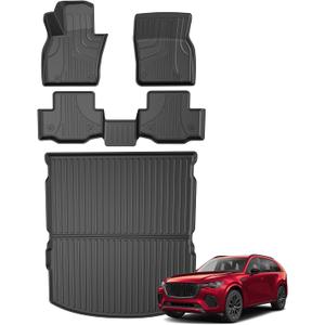 AOMSAZTO Floor Mats Set for 2025-2026 Mazda CX-70 & CX70 PHEV