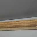 LazBlinds No Tools No Drill Cordless Bamboo Roman Shades, Light Filtering Window Treatment, Roll Up Bamboo Blinds for Windows 29.5'' W x 64'' H, Brown