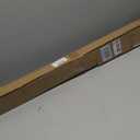 Tension Curtain Rod 43-144 Inches Extra Long Black Heavy Duty Tension Rods Adjustable Curtain Rod No Drilling Spring Loaded Tension Rod for Windows Patio Hold Up Blackout Curtains and Non Slip