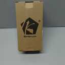 BEDELITE Fluffy Faux Fur Body Pillow Cover with Zipper, Luxury Plush 3D Striped Pillow Cover 20x54 Inches, Super Soft and Cozy Long Body Pillow Pillowcase for Bed Sofa Couch Room Decor(Cream White)