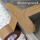 BOMEI PACK Brown Duct Tape 3 Inch Wide,Heavy Duty,Waterproof,10 Mil Inductrial Grade Duct Brown Tape 3 Inch x 55 Yards No Residue,Flexible,All Weather and Tear by Hand for Crafts & Home Improvement