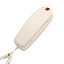 Landline Phones for Home, Corded Phone Requires No Power, Vintage Princess Phone Features Backlit Buttons, Works During Power Outages, Volume Control, Retro Wall Phone - Beige Telephone