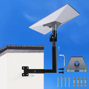 Starlink Mount, Telescoping Gen 3 Starlink Wall Mount, Starlink Standard Mounting Kit-Include Starlink Gen 3 Pipe Adapter