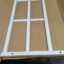 Fixed Window Safety Guard 14x 38 Adjustable Width Prevents Accidental Falls, Non-Egress, Tamper Resistant Screws Included, White, Single Pack