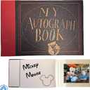 Autograph book photo album Combo. Disney World Accessories for Trip to Disneyland or Disney Cruise Essentials