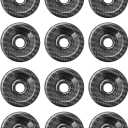 Mokuo Motorcyle Fairing Parts,12Pcs Side Cover Decor Washer in ABS Material Compatible with 2021-2024 Honda Grom Msx 125 SF,Carbon Fibre Color