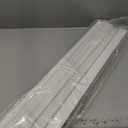 44" W x 60" H Cordless Faux Wood Blinds, 2" Slat, White, Room Darkening, Light Filtering, Waterproof, Inside Mount