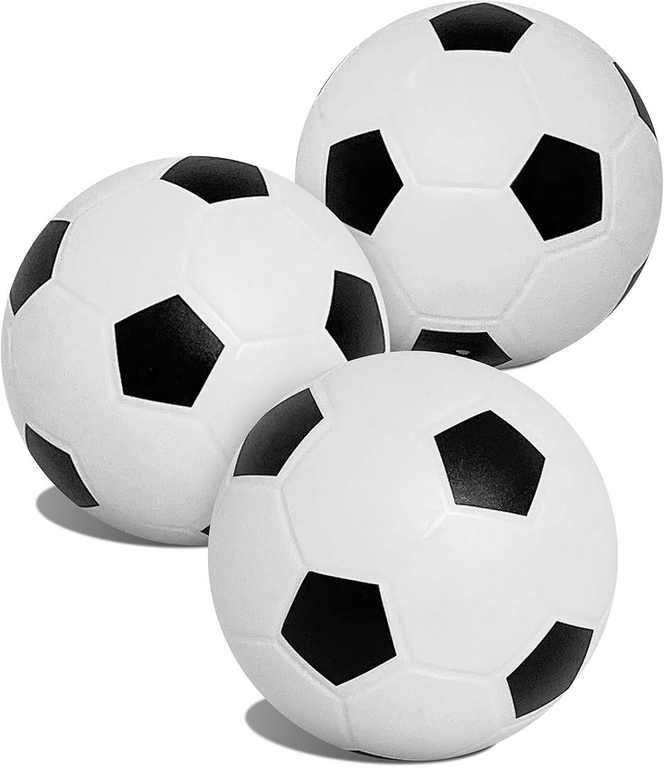 Botabee Mini Soft Kids - Soccer Balls for Toddlers & Babies - Perfect for Developing Motor Skills and Safe Play Indoors and Outdoors -Toddler Soccer Goal Toys & Baby Soccer Goals (Pack of 3)