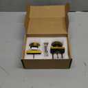 Antique Brass Door Knob Privacy Door Knobs Antique Door Knobs Interior with Lock, Old Style Door Knob Square Door Knob Vintage Door Handle for Bedroom Bathroom Lockable Door Knob