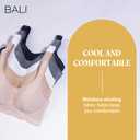 Bali Women's Wireless Bras for Women - Comfort Revolution Wireless Bra - Adjustable & Supportive, Large