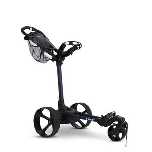 MGI E-BOOST Lightweight Assisted Golf Pushcart with Push and Boost Modes - Black