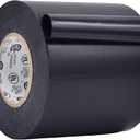 WOD ETC766 Professional Grade General Purpose Black Electrical Tape UL/CSA Listed core. Vinyl Rubber Adhesive Electrical Tape: 3 inch X 66 ft - Use at No More Than 600V & 176F (Pack of 1)