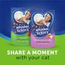 Purina Whisker Lickin's Cat Treats, Crunchy and Yummy Tuna Flavor - (Pack of 4) 10 oz. Pouches