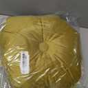 ARTMAGIC Flower Shaped Velvet Decorative Throw Pillow Cushion Ultra Soft Cute Floor Pillow for Couch Bed Sofa (Chartreuse)