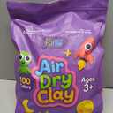 FlyFlag Air Dry Clay - 100 Colors, Ultra Light and Soft, Non-Toxic Modeling Clay for Kids with Tools and Tutorials, for Creative Play and Learning (Multicolor)