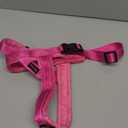 Didog Soft Flannel Padded Dog Vest Harness, Escape Proof/Quick Fit Reflective Dogs Strap Harness,Easy for Training Walking,Hot Pink L Size (L:chest 26-32", Hot Pink)