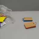 Blank Flash Cards with Ring for Studying, Colored Index Cards with Ring 8 Pack, 2.2"x3.5", 400 Counts Note Cards Heavy Weight, Hole-punched Cardstock, Word Vocabulary Card, Playing Cards