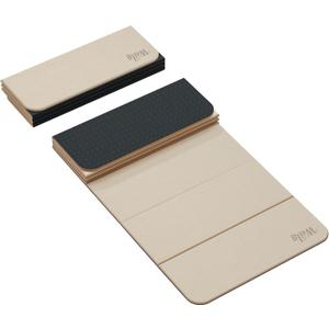 Foldable Yoga Excercise Mat 71"L x 24"W, Odourless Light Weight POE Mat For Home Fitness and Gym Workouts, 1/4 inch Non-slip design for All Types of Yoga Pilates