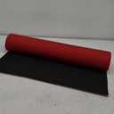 Boao 20 x 2.3 ft Neoprene Carpet Runner Reusable Plastic Floor Runner Non Slip Rubber Backed Rugs for Hallway Aisle Carpet Roll for Wedding Party Decor Prom Business Outdoor(Red)