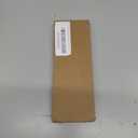 2 Pack Mortise Lock Door Plates for Interior Doors, Old Style Mortise Door Knob Backplate Replacement, Vintage Antique Brass Door Escutcheon Plates (Rectangular)