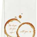 Coffee Gifts Kitchen Towels, Coffee Decorations for Cafe Bar, 16x24 Inch
