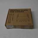 10" x 10" Chick Brooder Heating Plate with Anti Stand Cone, Brooder Heater for Chicks with Adjustable Heights