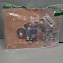 ChefAide Pack of 8 Stainless Steel Magnetic Measuring Spoons Set, Dual Sided, Stackable, Adjustable Teaspoon and Tablespoon Measure Spoon with Leveler, Kitchen Gadgets (Multicolor)