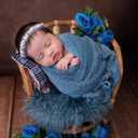 Newborn Photography Props Swaddle Newborn Wraps for Baby Boys Girls Infant Baby Photo Props Shoot Stretch Blanket