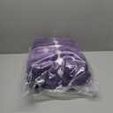 Cozy Bliss Faux Fur Throw Blanket for Couch, Cozy Warm Plush Striped Blanket for Sofa Bedroom Living Room, 60 * 80 Inches Tie-dye Purple